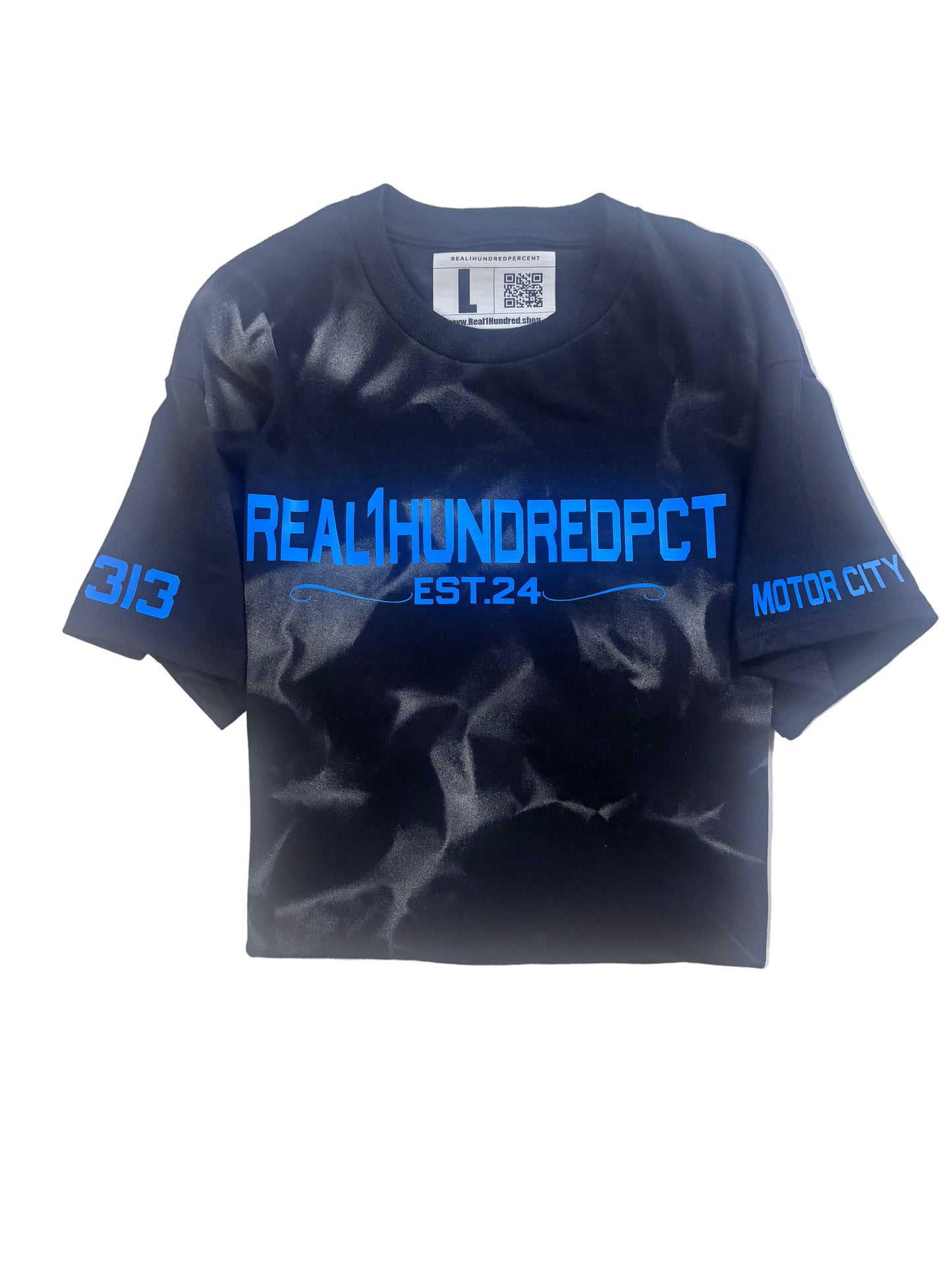 R1HP Black & White Marble T's