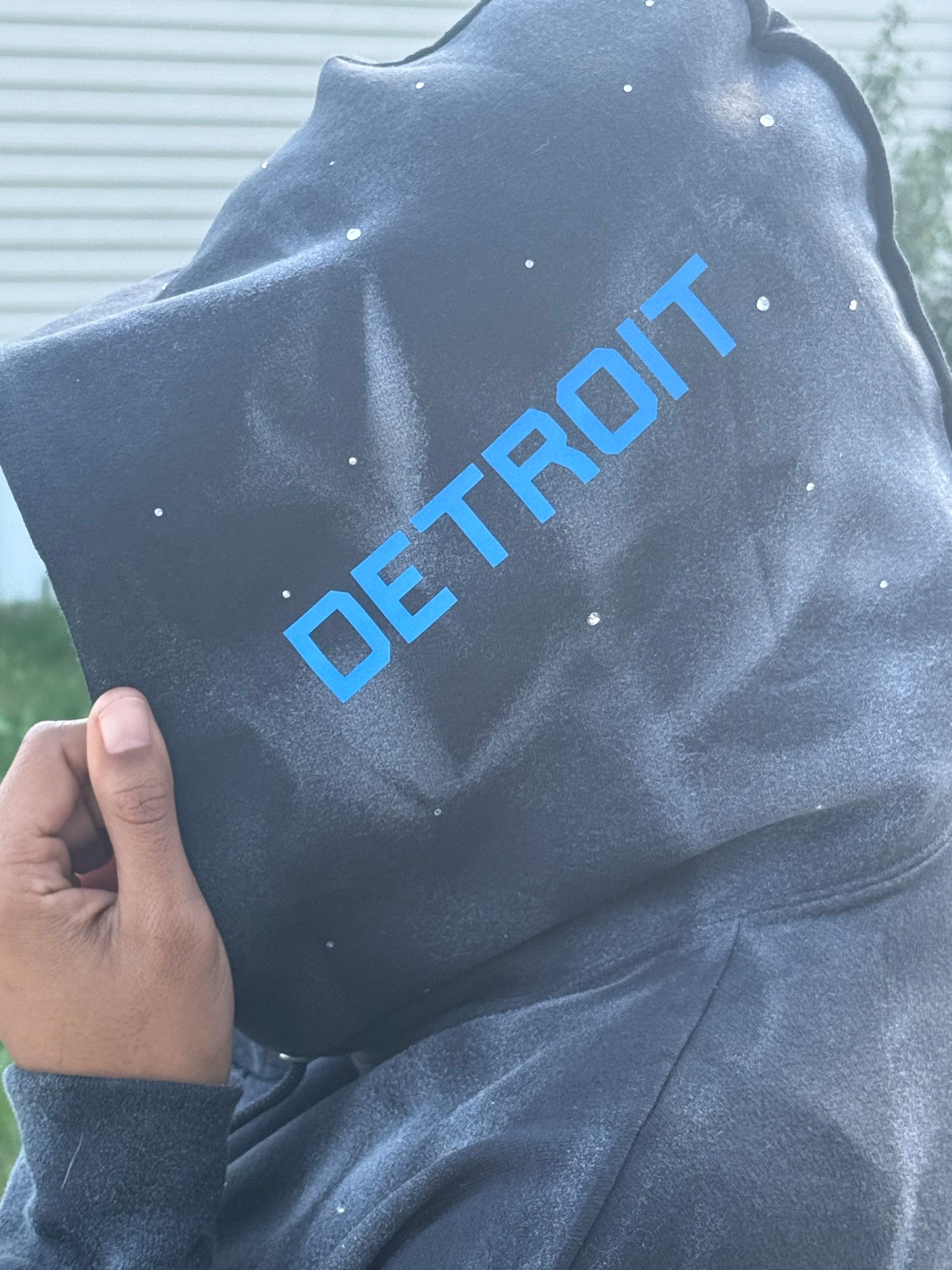 Limited R1HP Deep Black & Blue Lions Hoodie